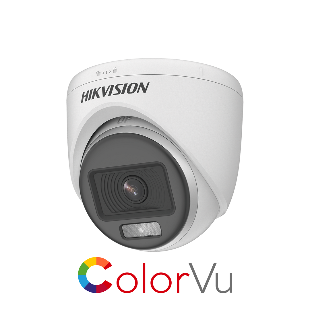 Cámara Domo Color Vu Hikvision DS-2CE70DF0T-PF