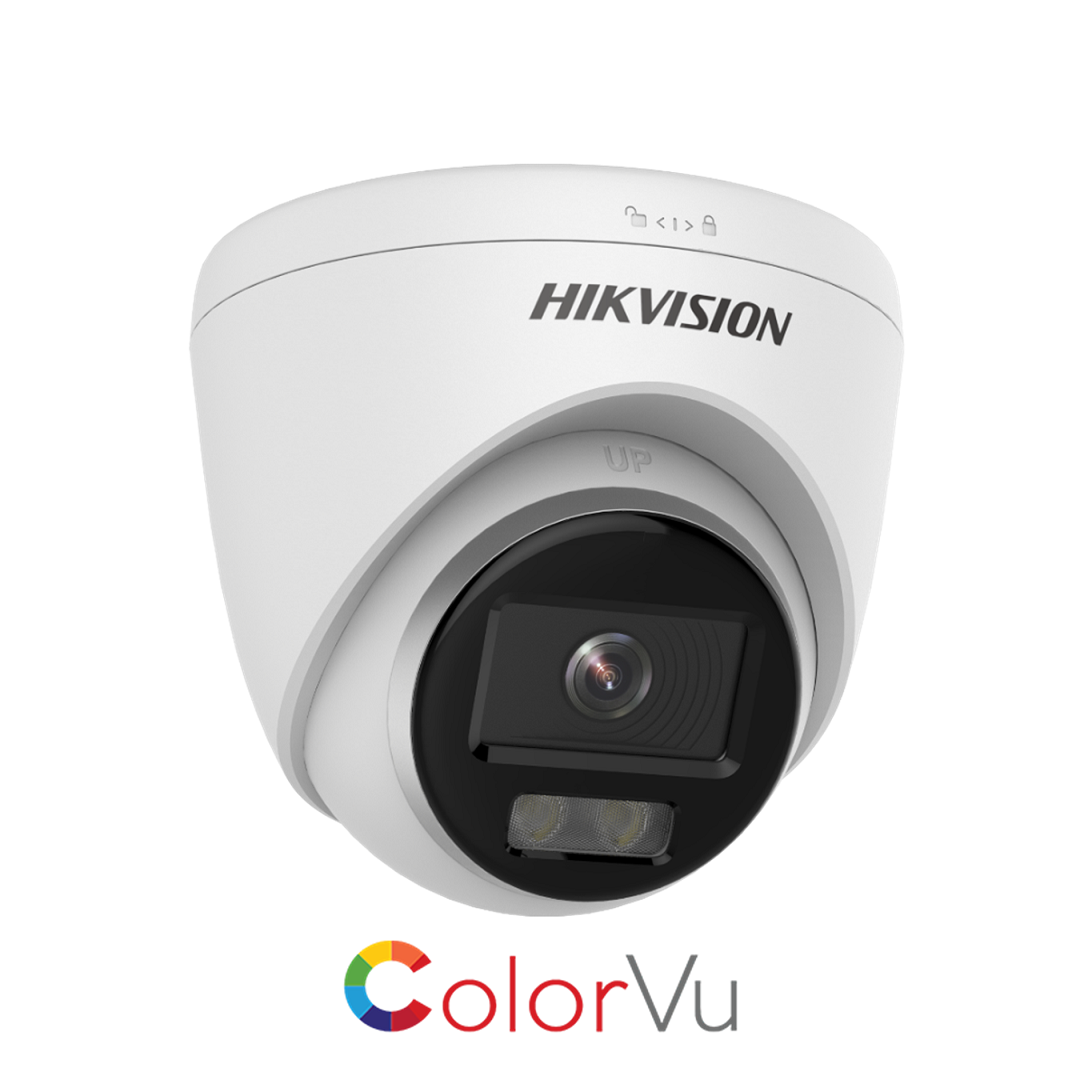 Cámara Domo Color Vu Hikvision DS-2CE72KF0T-FS 3K