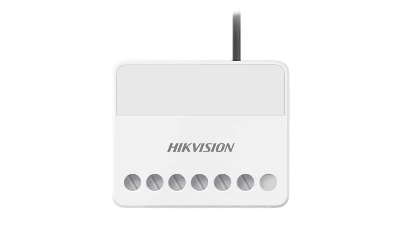 Relevador Inalambrico Hikvision DS-PM1-O1L-WB AX PRO