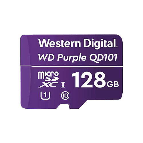 Memoria Micro SD Western Digital Purpura 128GB WDD128G1P0C