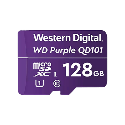 Memoria Micro SD Western Digital Purpura 128GB WDD128G1P0C