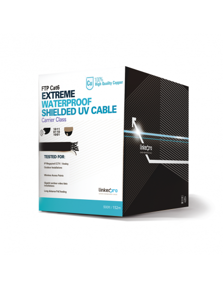 Cable UTP CAT 6+ Blindado tipo FTP